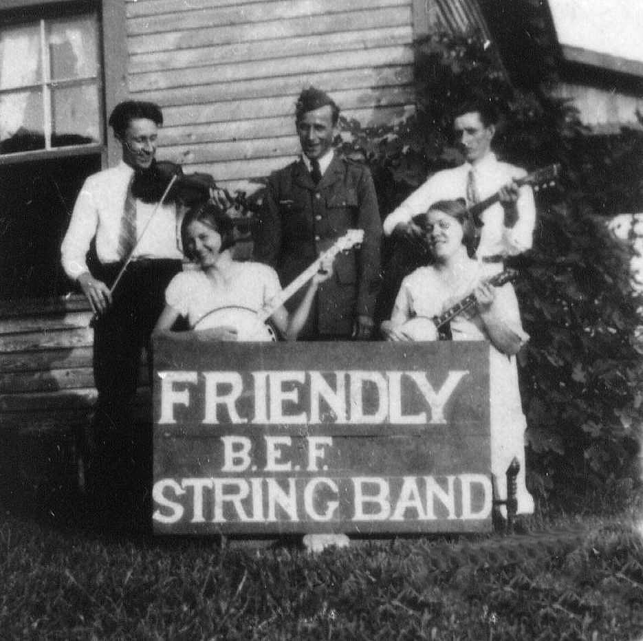 The Friendly B.E.F. (Bonus Expeditionary Forces) String Band (Courtesy of Bill Linebarrier)