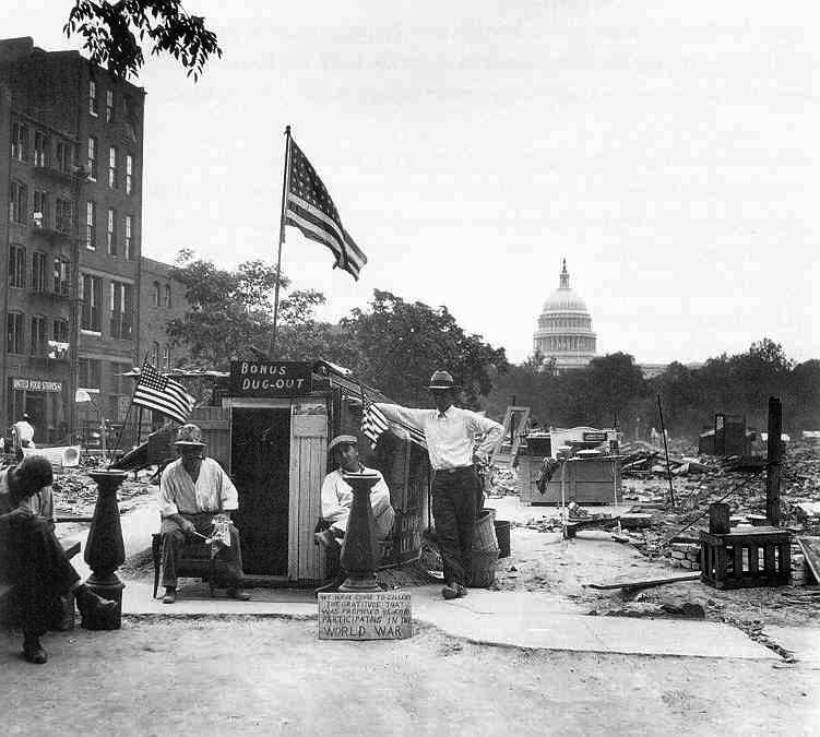 Bonus Army Encampment Structure